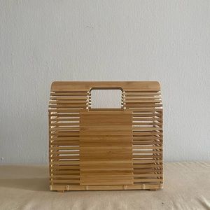 Wooden Boho Handbag